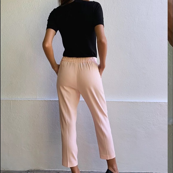 Aritzia Babaton Cohen Pant Cohen Size12/L mustard colour ⭐️⭐️⭐️⭐️ - Picture 8 of 14